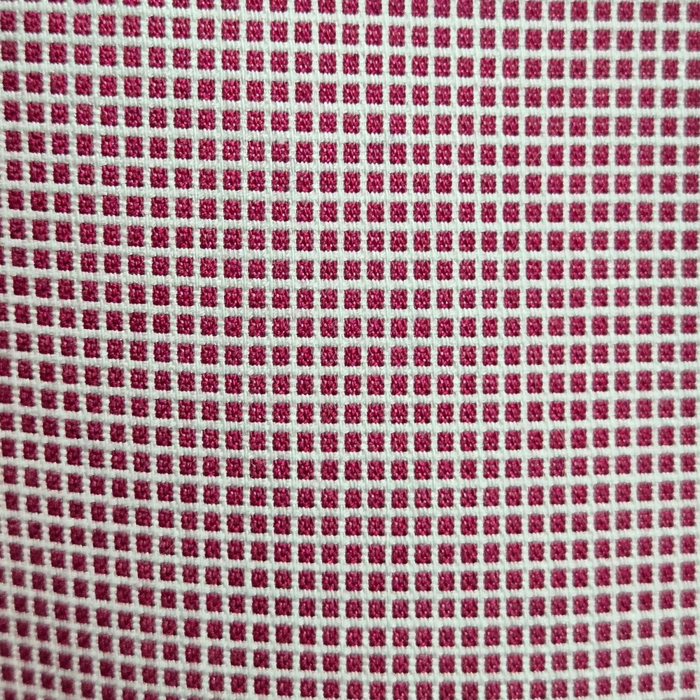 Charles Tyrwhitt Dress Shirt Red White Check Non Iron Extra Slim 16 / 34 French - Picture 2 of 11
